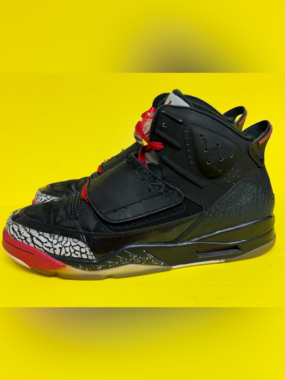 Air Jordan Son of Mars Black Cement Size 11 Mens Sneakers 2012 512245-001
